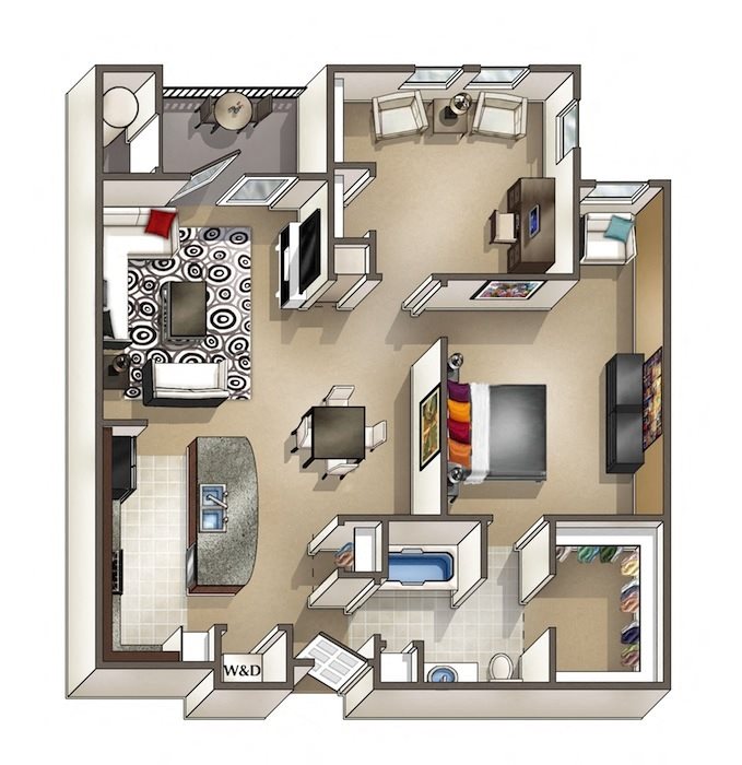 Midtown At Camp Springs B0 Floor Plan Midtown At Camp Springs B0 Floor Plan